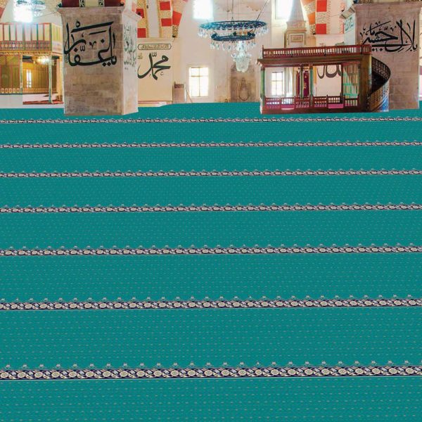 MyFloor Sec-325-mavi Cami Halısı