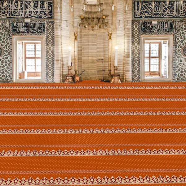 MyFloor Sec-334-Turuncu Cami Halısı