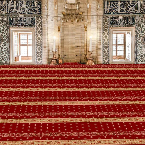 MyFloor Sec-338-Bordo Cami Halısı