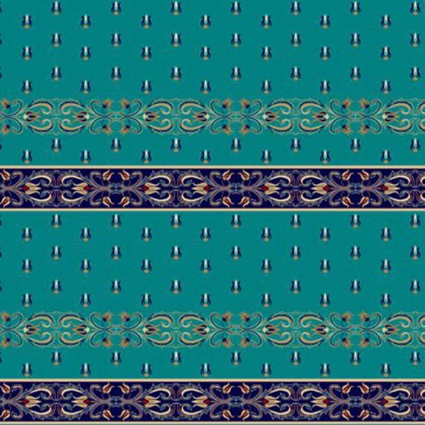 MyFloor Sec-338-Mavi Cami Halısı