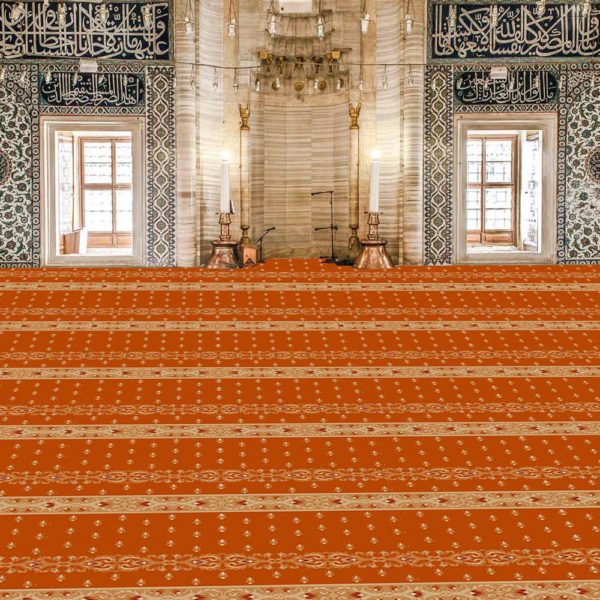 MyFloor Sec-338-Turuncu Cami Halısı