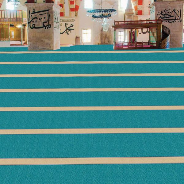 MyFloor Sec-339-Mavi Cami Halısı