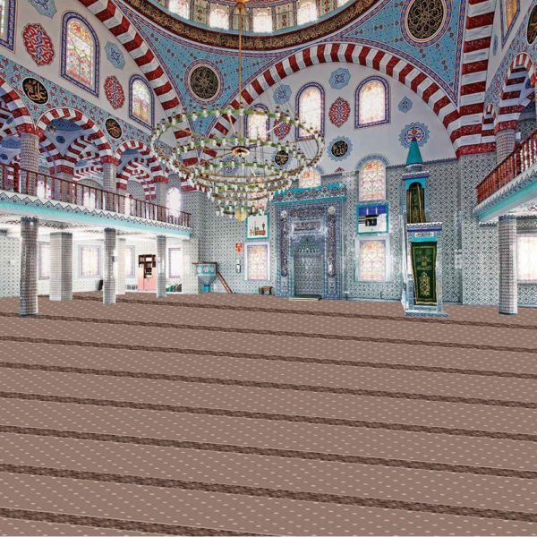 Dinarsu Cami6 Kahve Cami Halısı