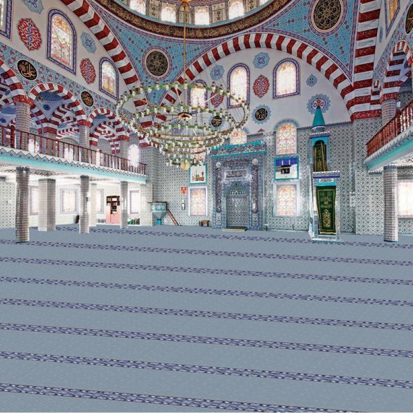 Dinarsu Cami7 Turkuaz Cami Halısı